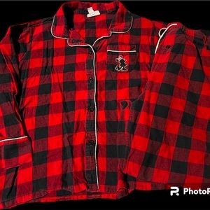 Minnie Mouse flannel pajama set